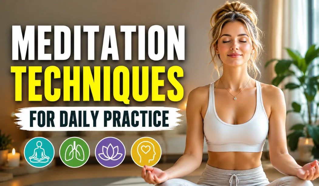Meditation Techniques For Daily Practice to Reset Your Busy Brain Meditation Techniques For Daily Practice to Reset Your Busy Brain